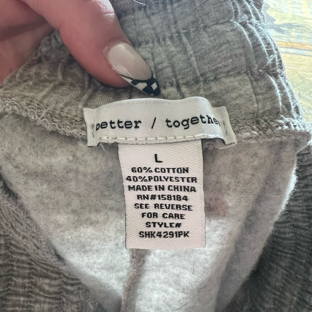 Better Together Gray Sweatpants